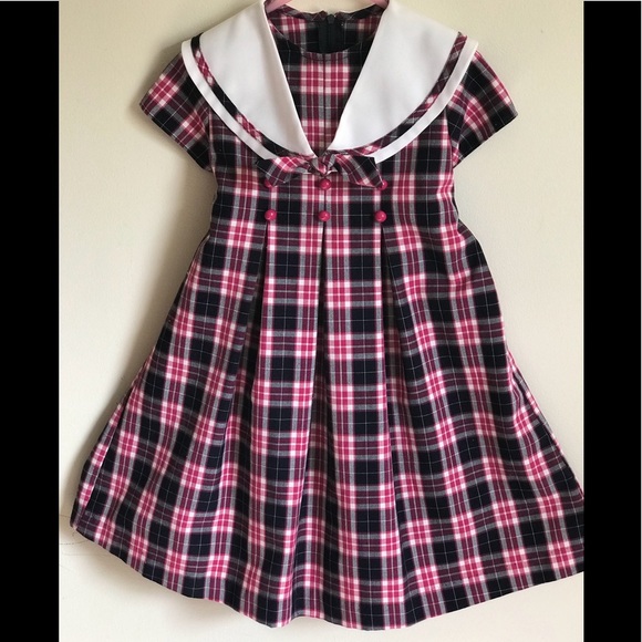 Rare 1970’s Custom Toddler Sailor Dress - Picture 1 of 4